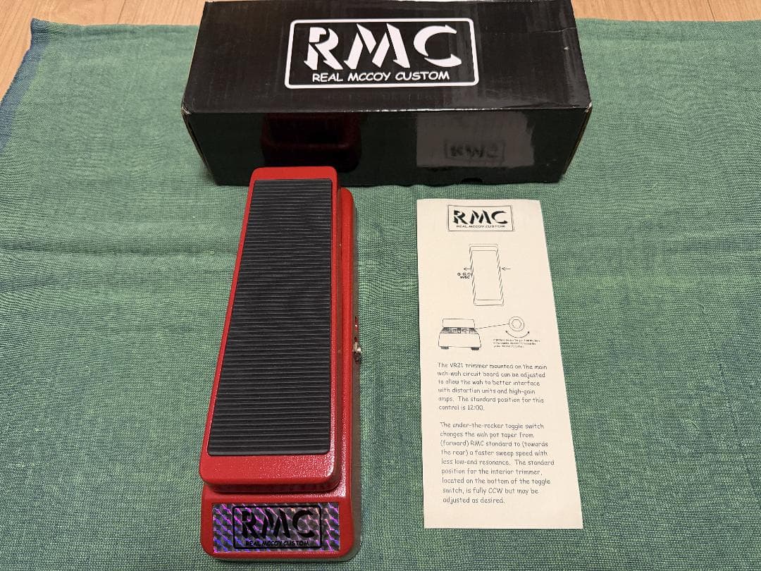 Real McCoy Custom RMC5 Wizard Wah ワウペダル Real McCoy Custom RMC5 Wizard Wah - YouTube