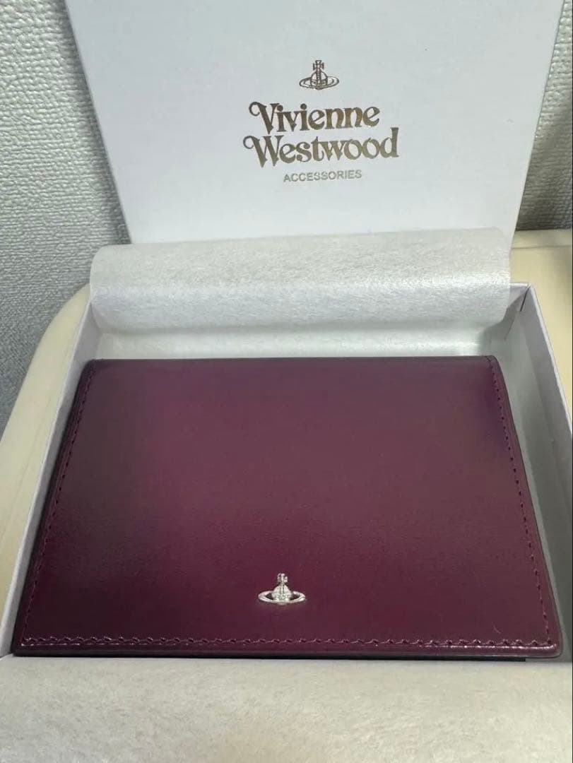 Vivienne Westwood バーガンディ 名刺入れ Vivienne Westwood 名刺入れ カードケース ワインレッド - メルカリ