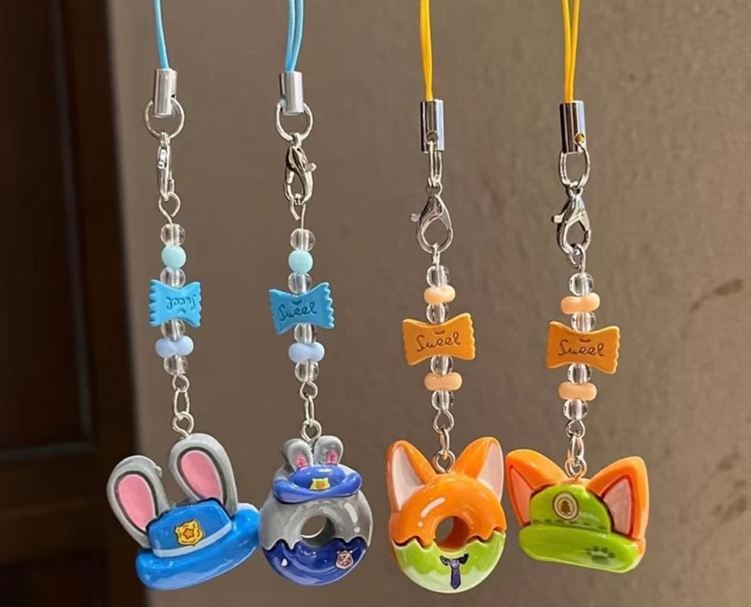 1セット限り】ズートピア ストラップ♡キーホルダー♡4個セット - メルカリ