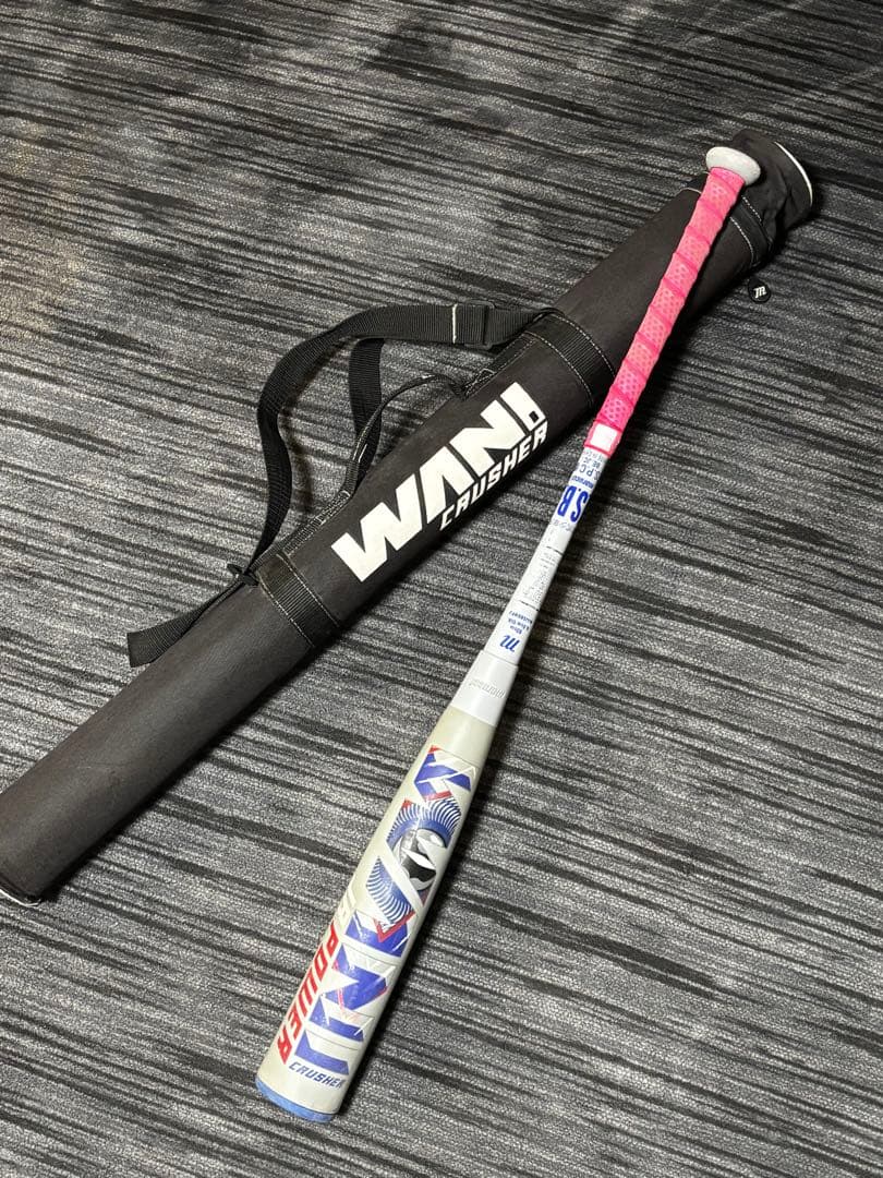 WANI Crusher 青ワニ 82cm 610g 軟式バット 少年野球