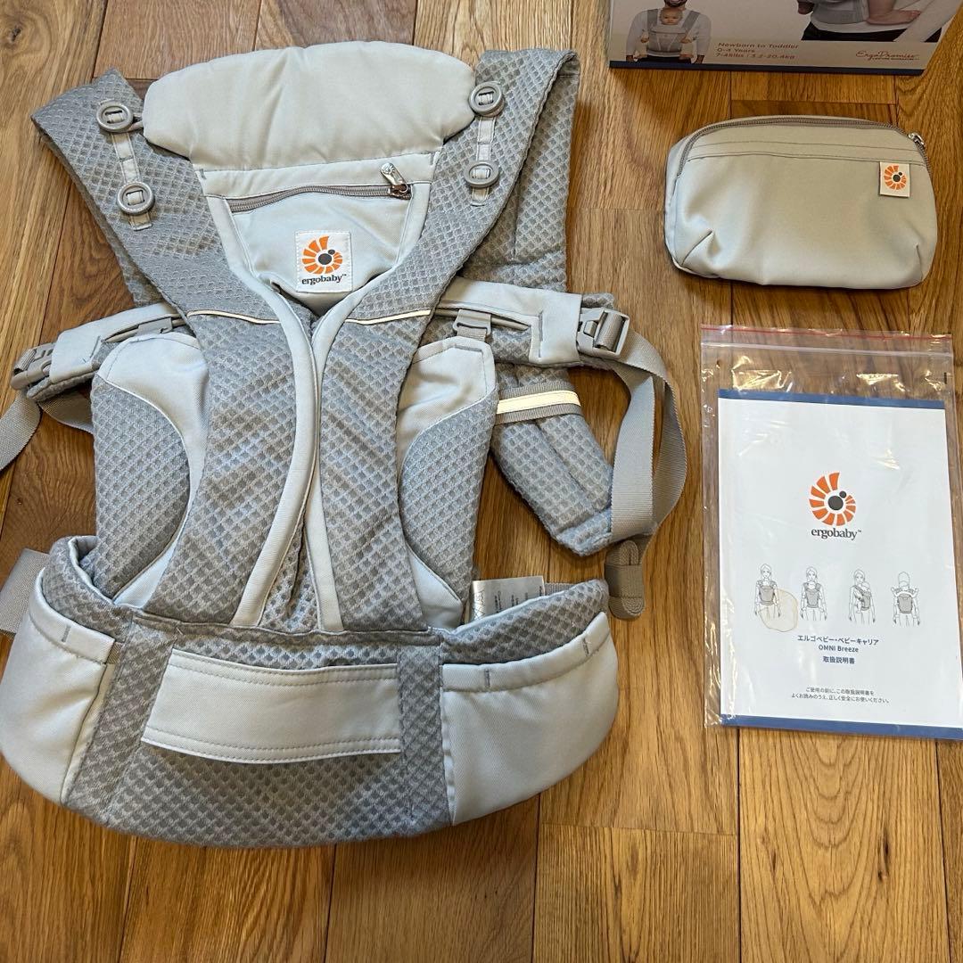 エルゴベビー オムニブリーズ 抱っこ紐 OMNI breeze グレー OMNI Breeze / グラファイトグレー | エルゴベビー オンラインストア