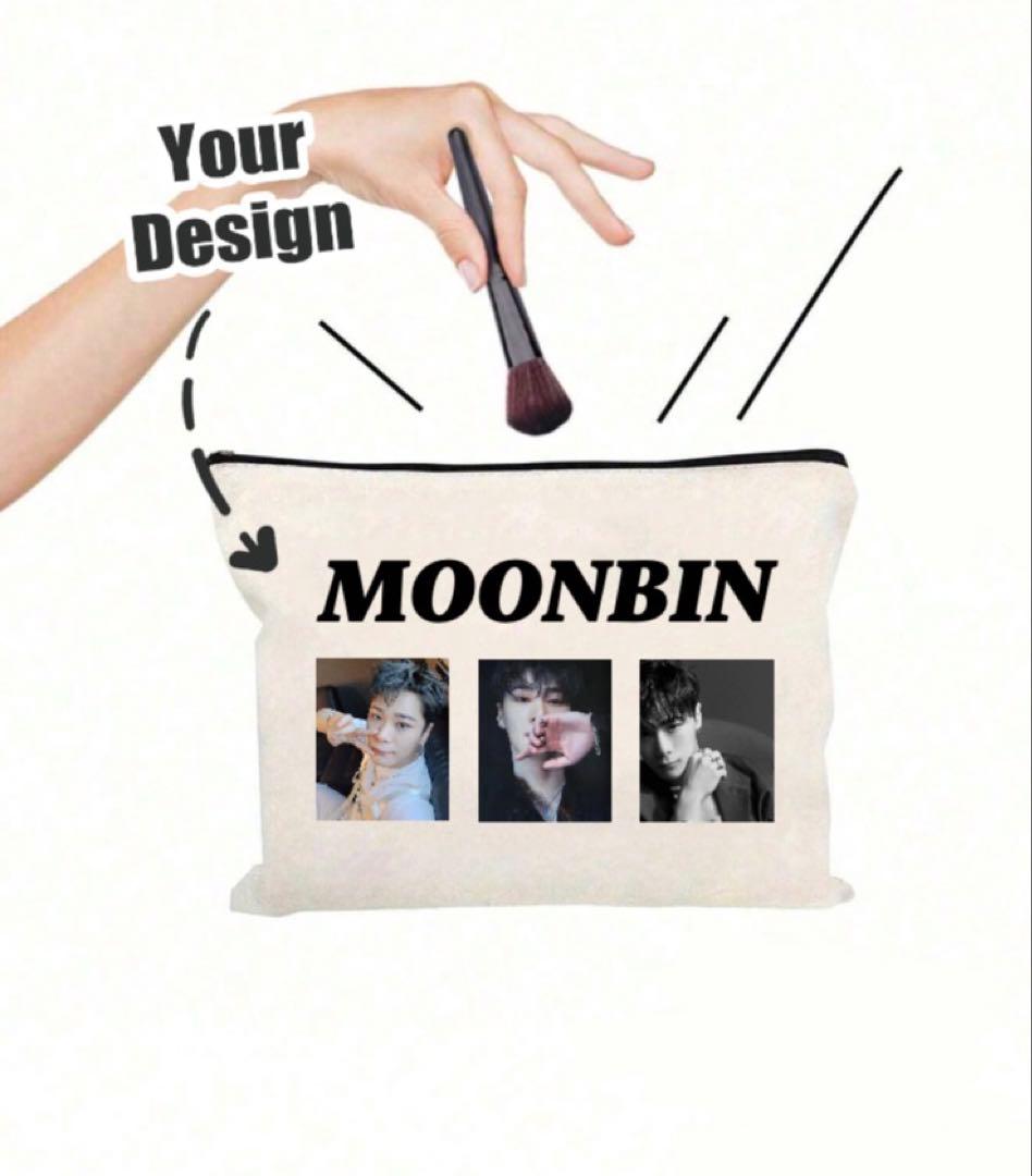 おまとめ中ASTROMOONBIN プリントキャンバスポーチ