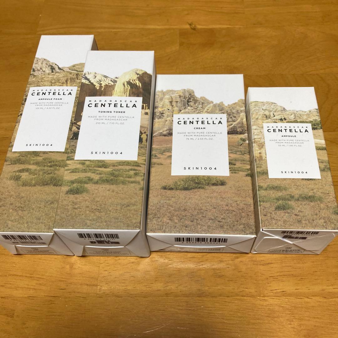 マダガスカル CENTELLA SKIN1004 スキンケア 4点セット Madagascar Centella Travel Kit | Skin Care | SKIN1004