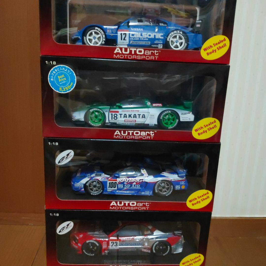 AUTOart 1/18 ミニカー 4台セット JGTC NSX GT-R Z