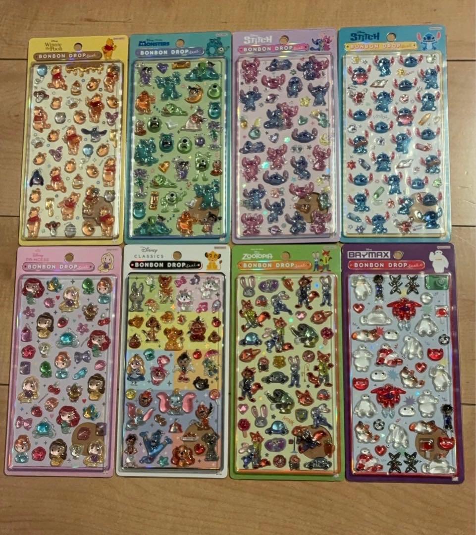 【正規品】ボンボンドロップ　ディズニー8種セット