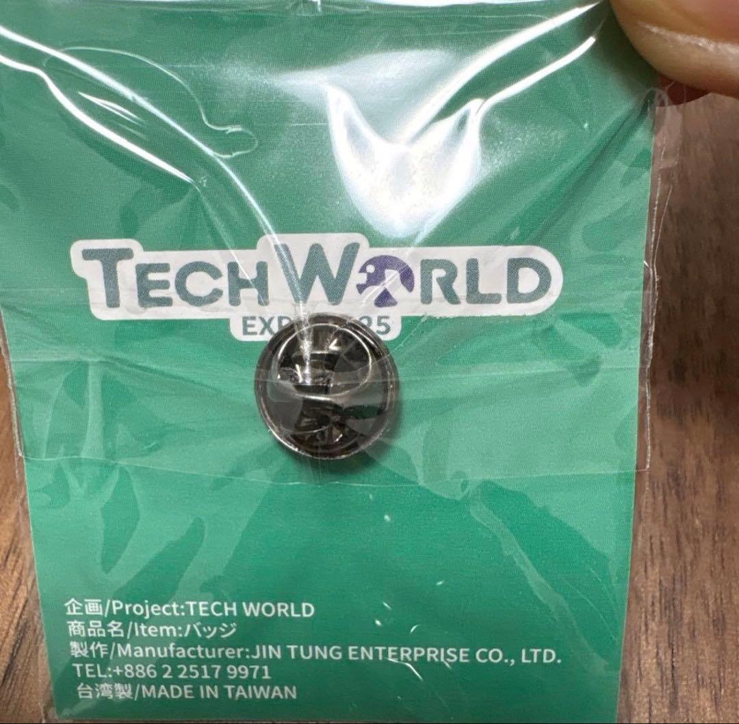 非売品/レア】大阪関西万博 テックワールド ピンバッジ - メルカリ