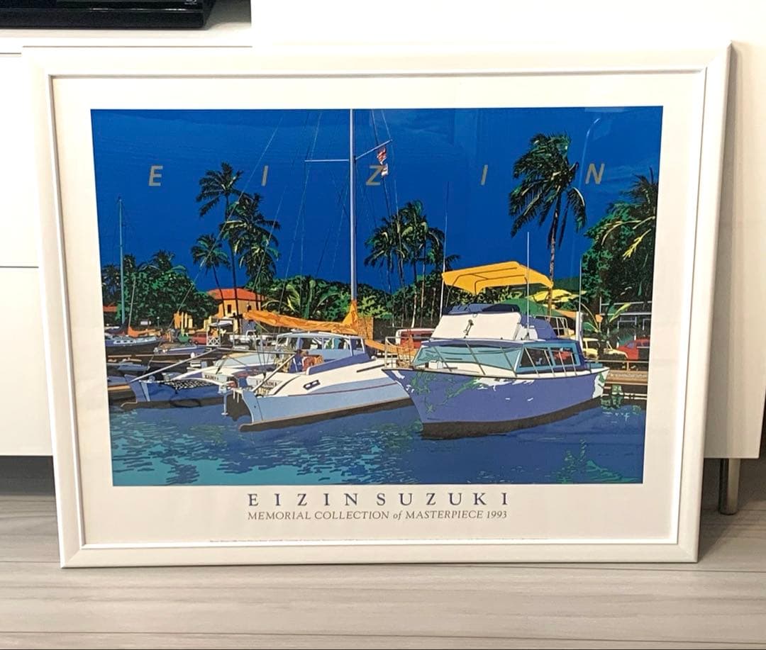 【新品未使用】鈴木英人　ポスター　マリンウィスパー