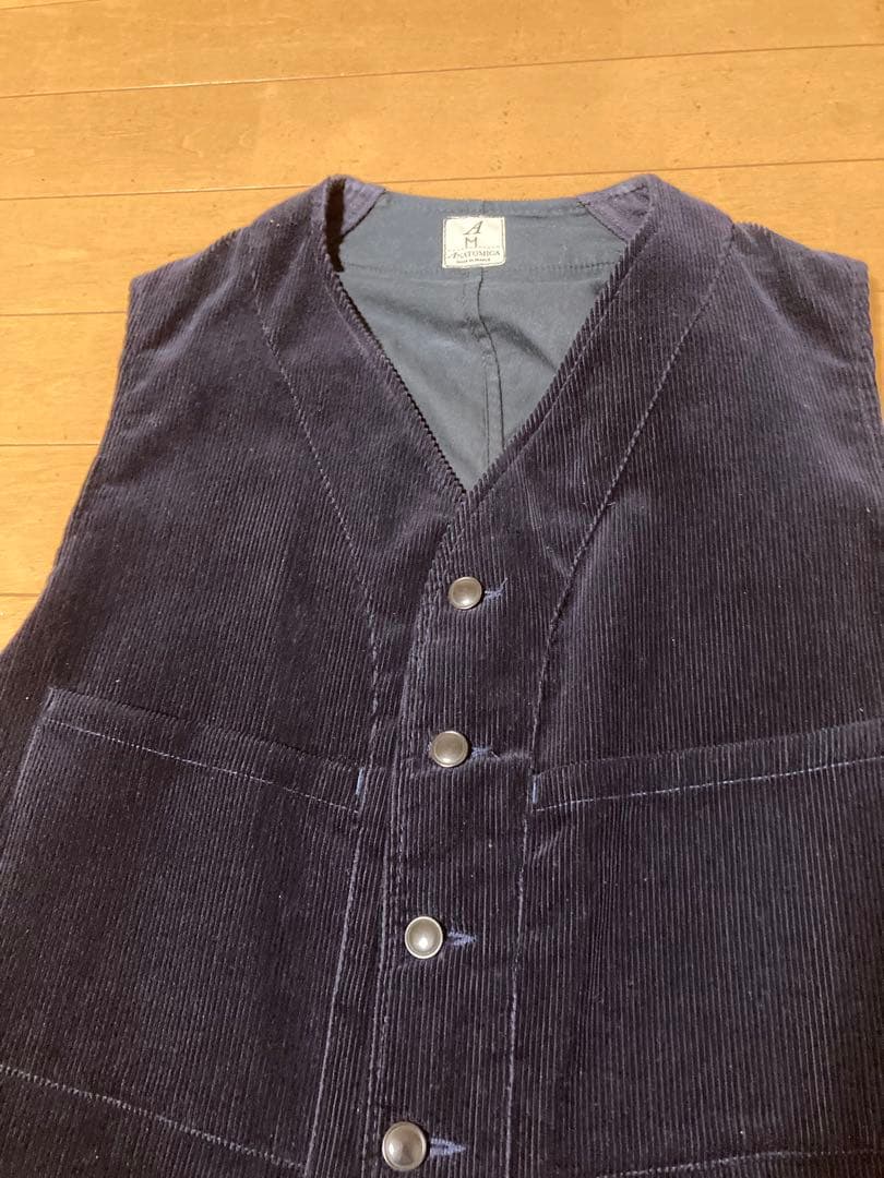 アナトミカ モールスキンANATOMICA SAGANベスト フレンチガーメンツ