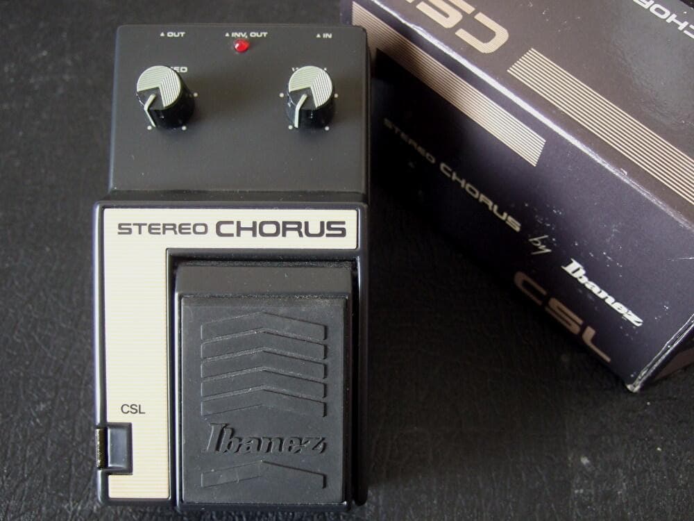 新品同様 Ibanez CSL Stereo Chorus コーラス