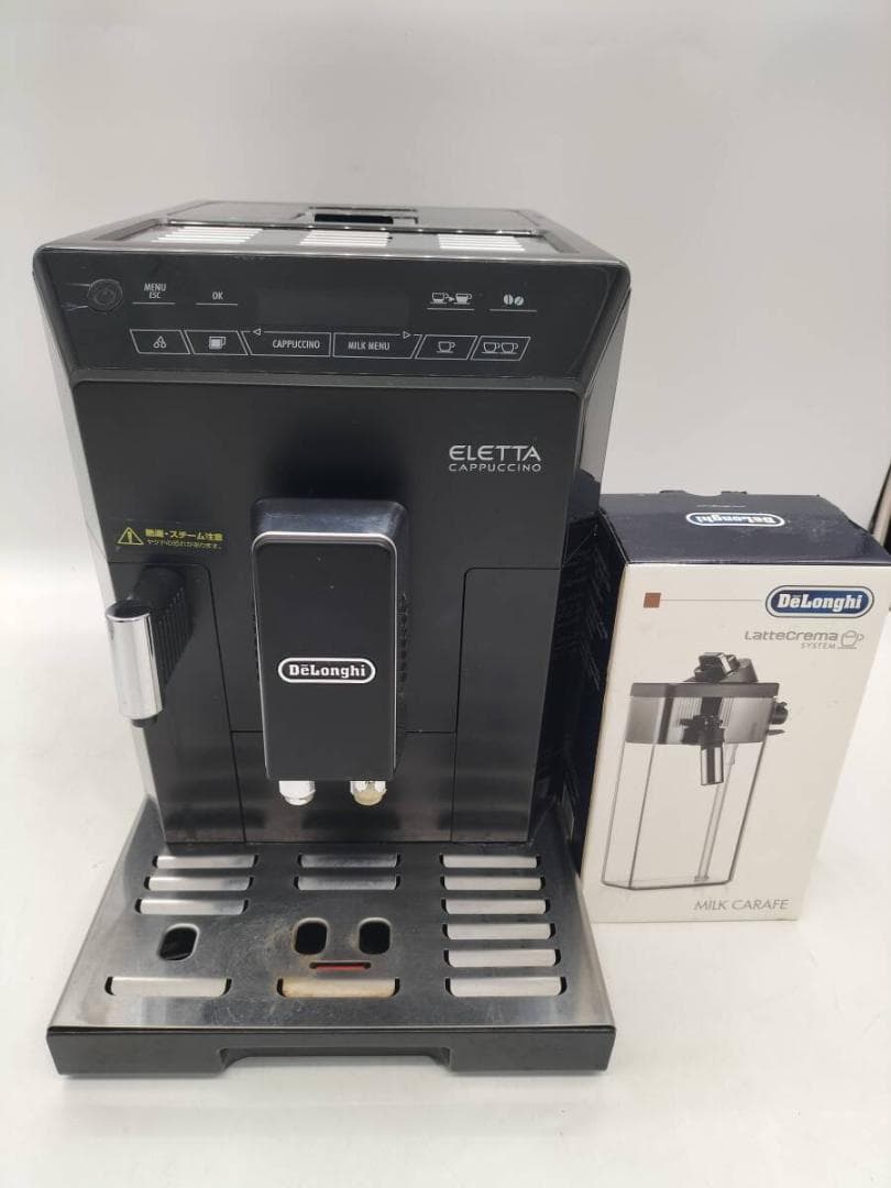 中古★デロンギ ECAM44660BH エレッタ カプチーノ エスプレッソマシン