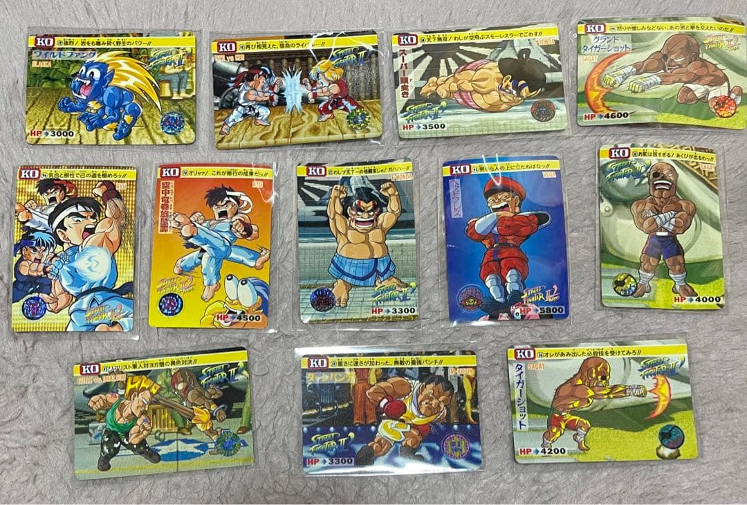 ストリートファイターⅡ カードダス 当時物 - メルカリ