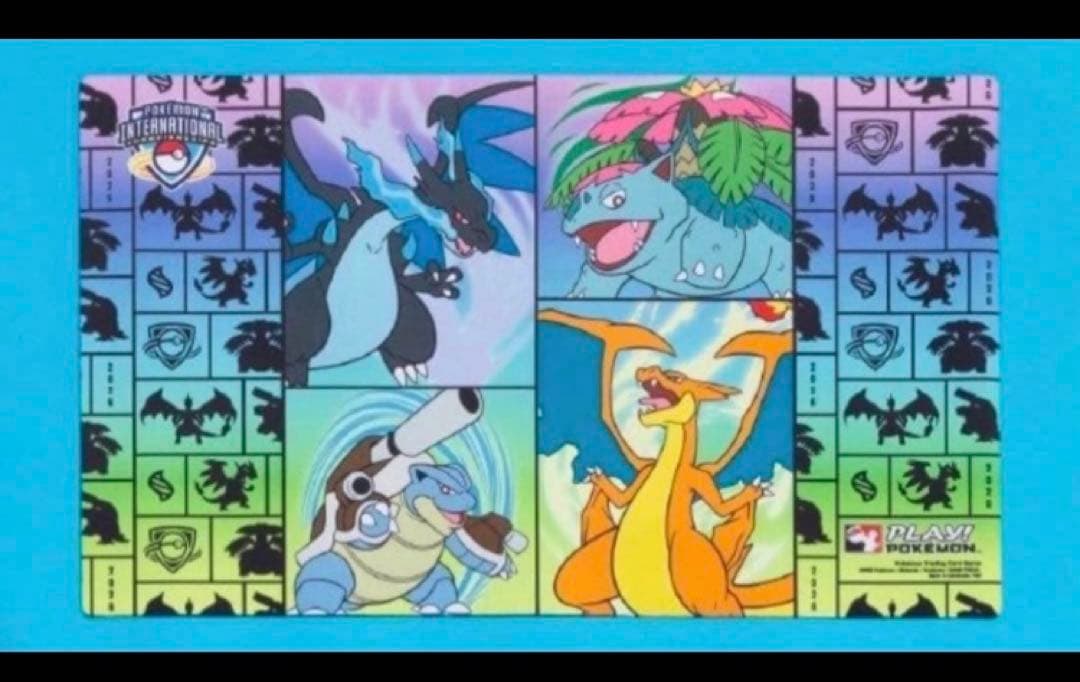 海外公式】EUIC ロンドン ポケモンセンター限定 プレイマット 御三家