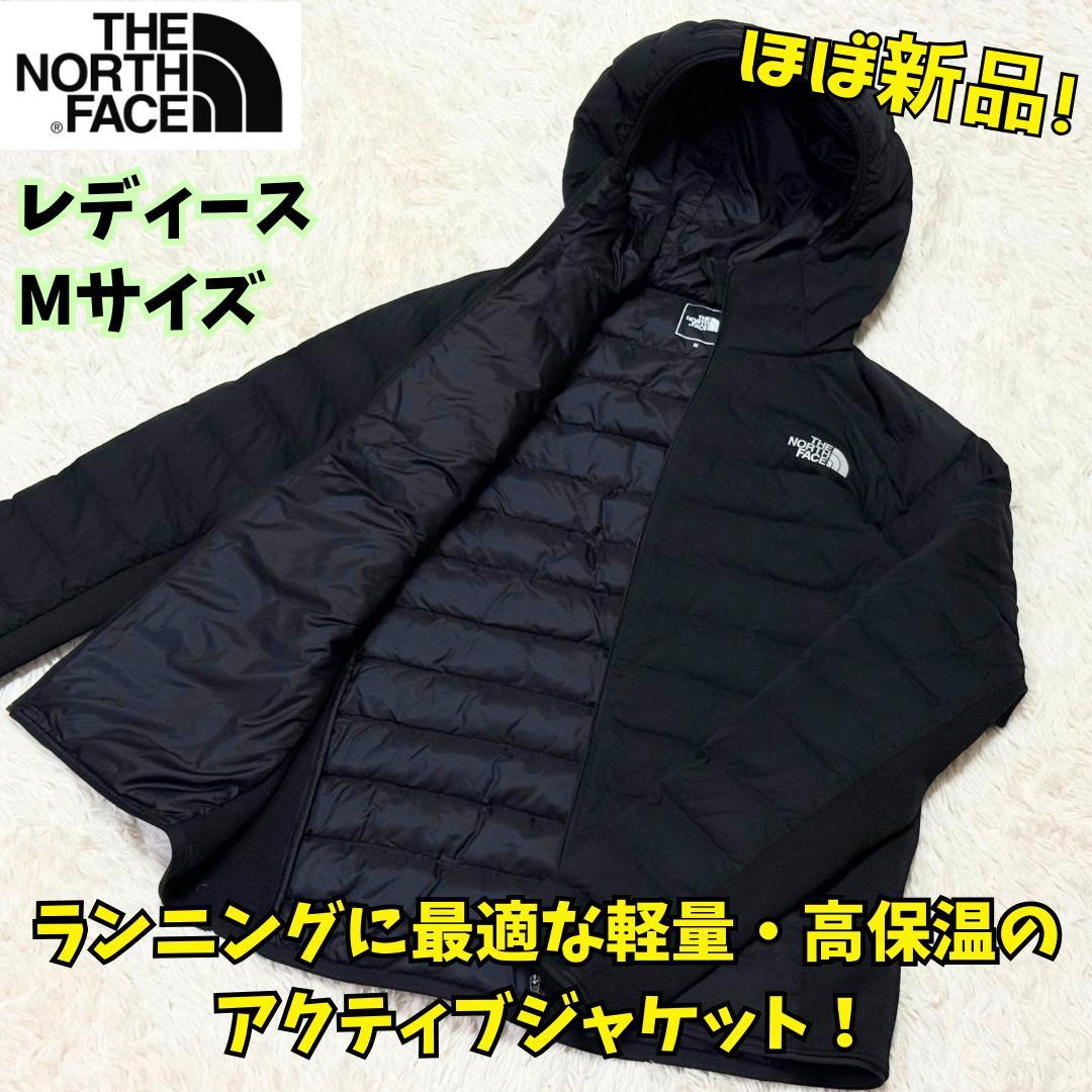 ⭐ほぼ新品　ノースフェイス レッドランフーディ 黒　女性 M　撥水 防寒 保温 THE NORTH FACE（ザ ノースフェイス） 超SALE レディース レッドラン