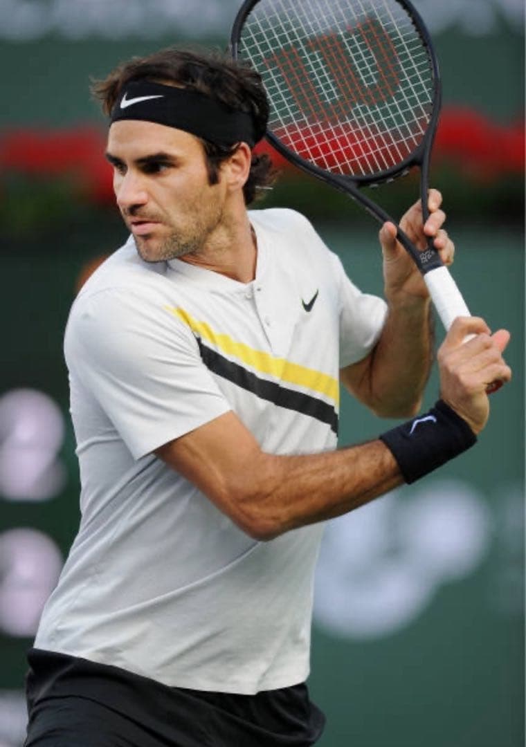 ナイキ フェデラー 2018 IW・マイアミ ポロ Sサイズ