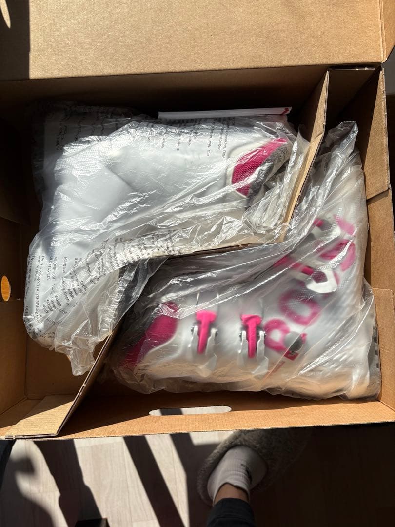 ロシニョール ジュニアブーツFUN GIRL 4 ホワイト 23.5