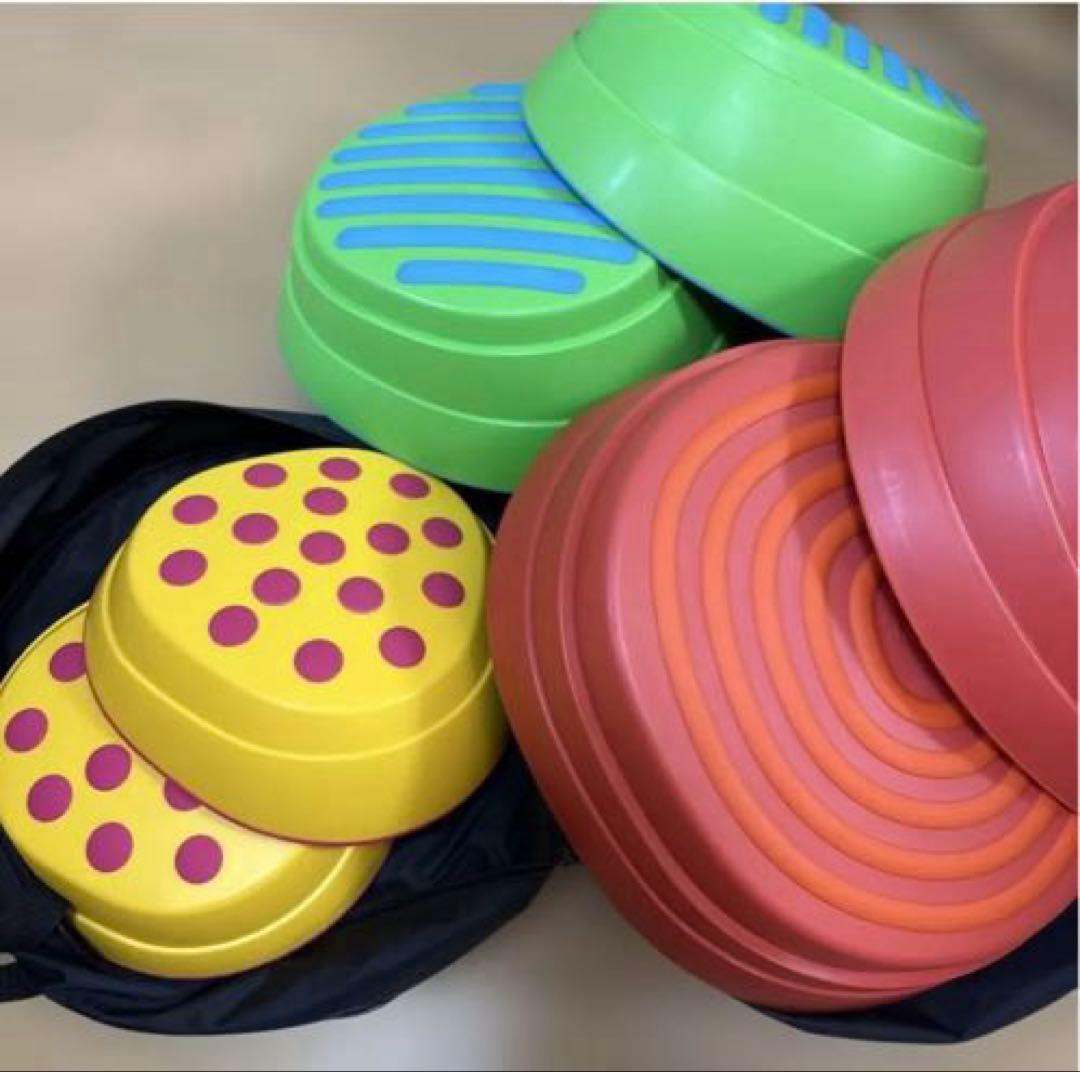 Weplay レインボーリバーストーン　バランスストーン　知育・療育・お受験