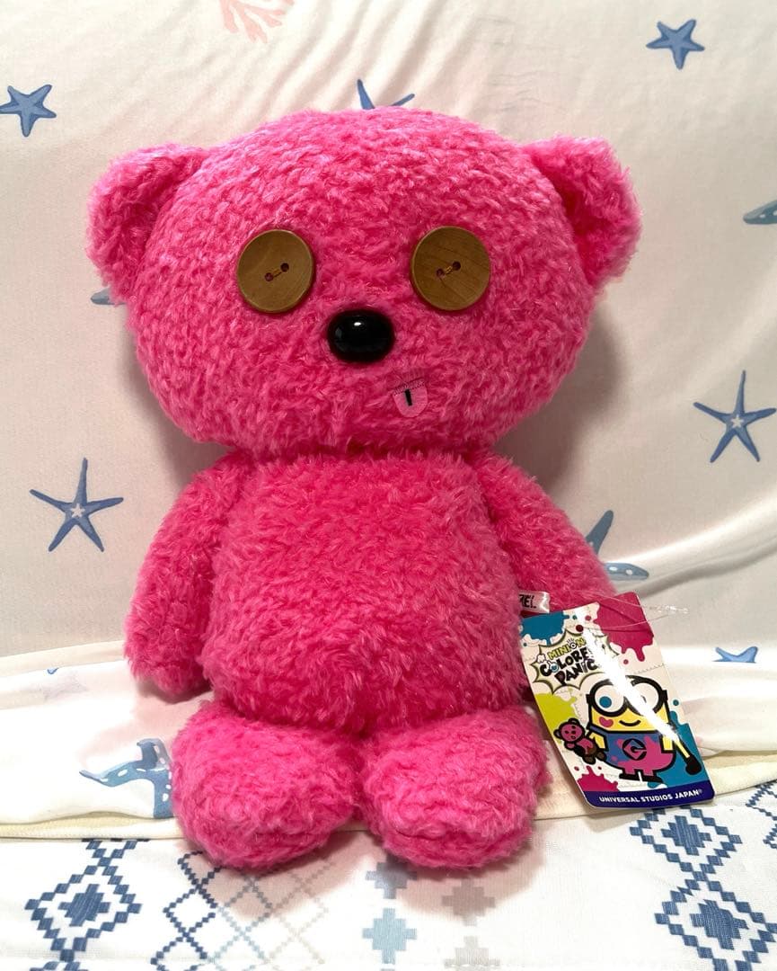 ♡お顔厳選♡公式 USJ ミニオン ティム カラフルパニック ピンク