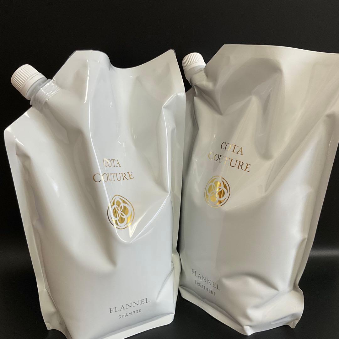 コタクチュールフランネルシャンプートリートメント業務サイズ コタクチュール シャンプー フランネル/COTA COTURE Shampoo FLANNEL