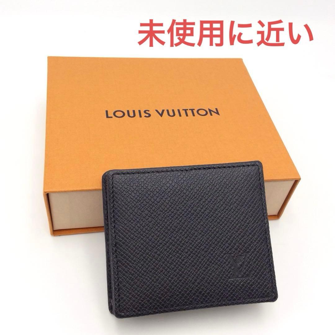 ルイヴィトン タイガ 黒 ブラック メンズ 小銭入れ ケース ボワット