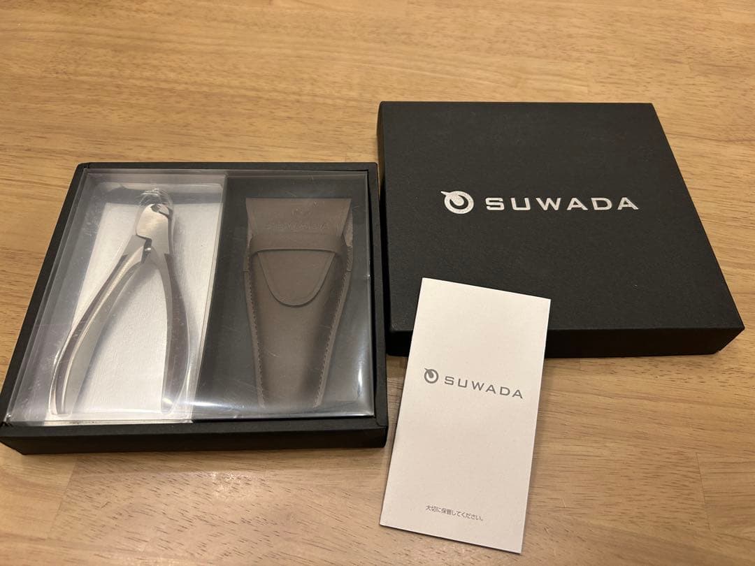 SUWADA スワダ 爪切り レザーケース付き