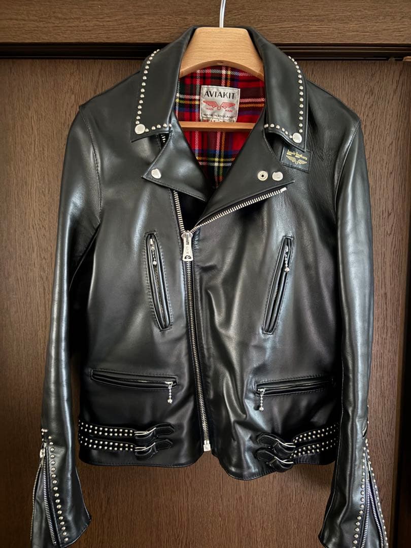 ルイスレザー × ヒステリックグラマー　ライトニング タイトフィット