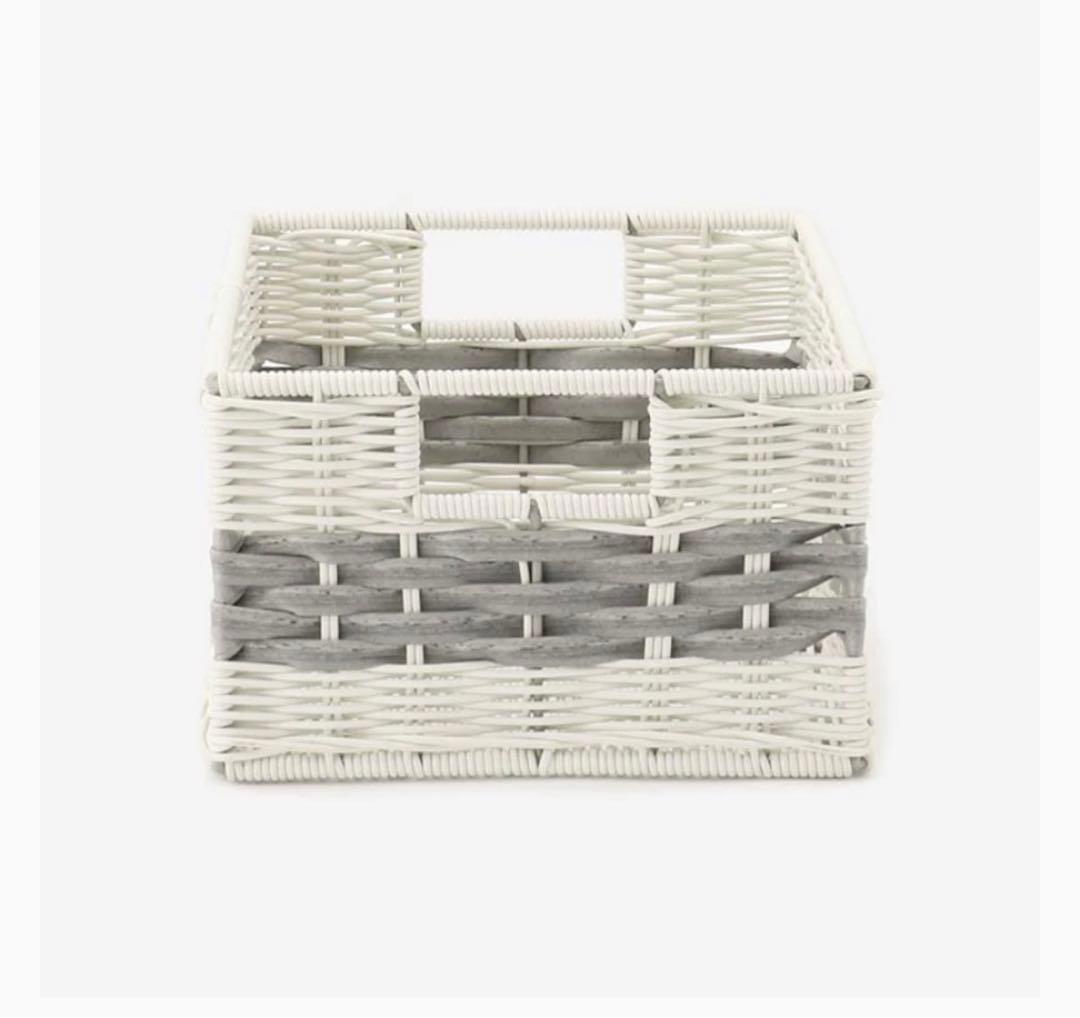 【ほぼ未使用】ACTUS アクタス　RECTバスケット4点セット 収納かご