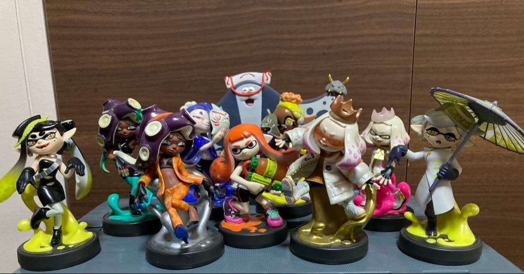 【クロノさま専用‼️】スプラトゥーン amiibo 10体セット スプラ3仕様の『amiibo シオカラーズセット』と『amiibo テンタクルズ