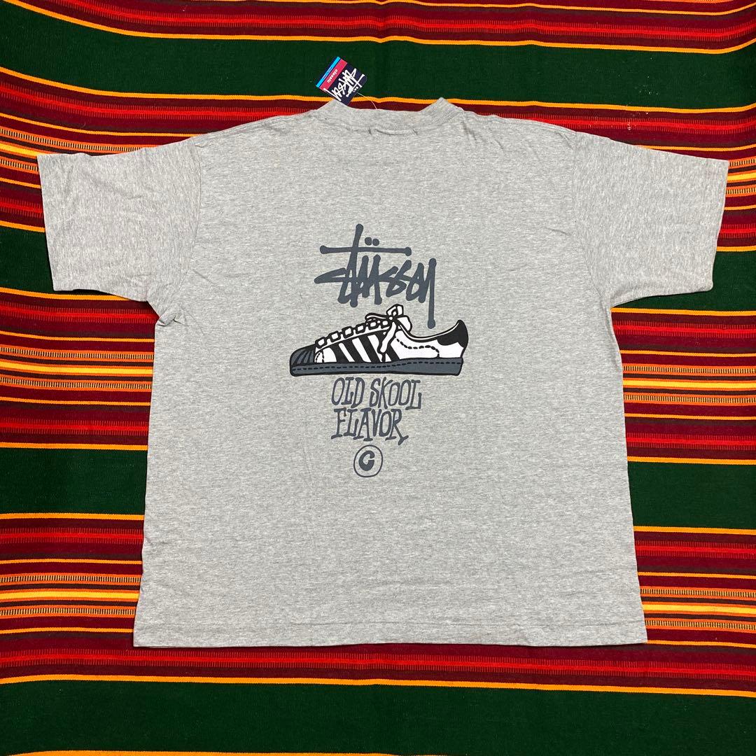 奇跡の新品 STUSSY 90s 紺タグ 赤青 USA 製 オールドスクール - メルカリ