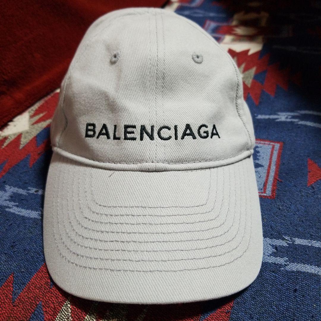 ☆最終お値下げ！BALENCIAGA ベースボールキャップ グレー☆