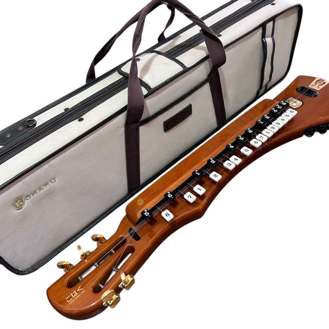 SUZUKI 電気大正琴 こはく ソプラノ CHK-1 セミハードケース付き