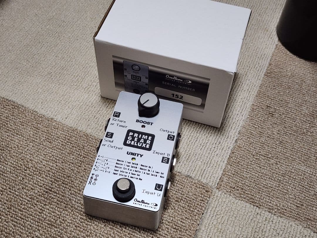 Ovaltone PRIME GEAR DELUXE ギターエフェクター Ovaltone 【入荷待ち、ご予約受付中】 PRIME GEAR DELUXE ｜イケベ楽器