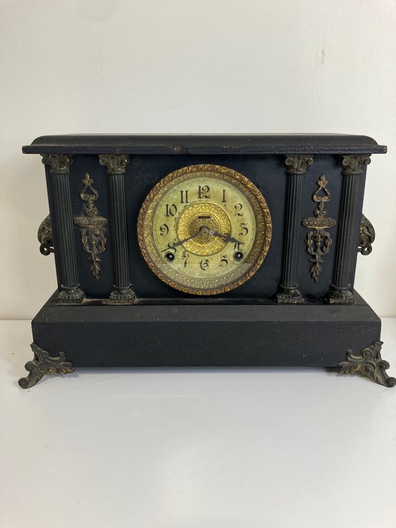 SAYO アンティーク置型時計　ジャンク品 腕時計ジャンク品セット 時計職人の形見（修理メモ付き） アンティーク