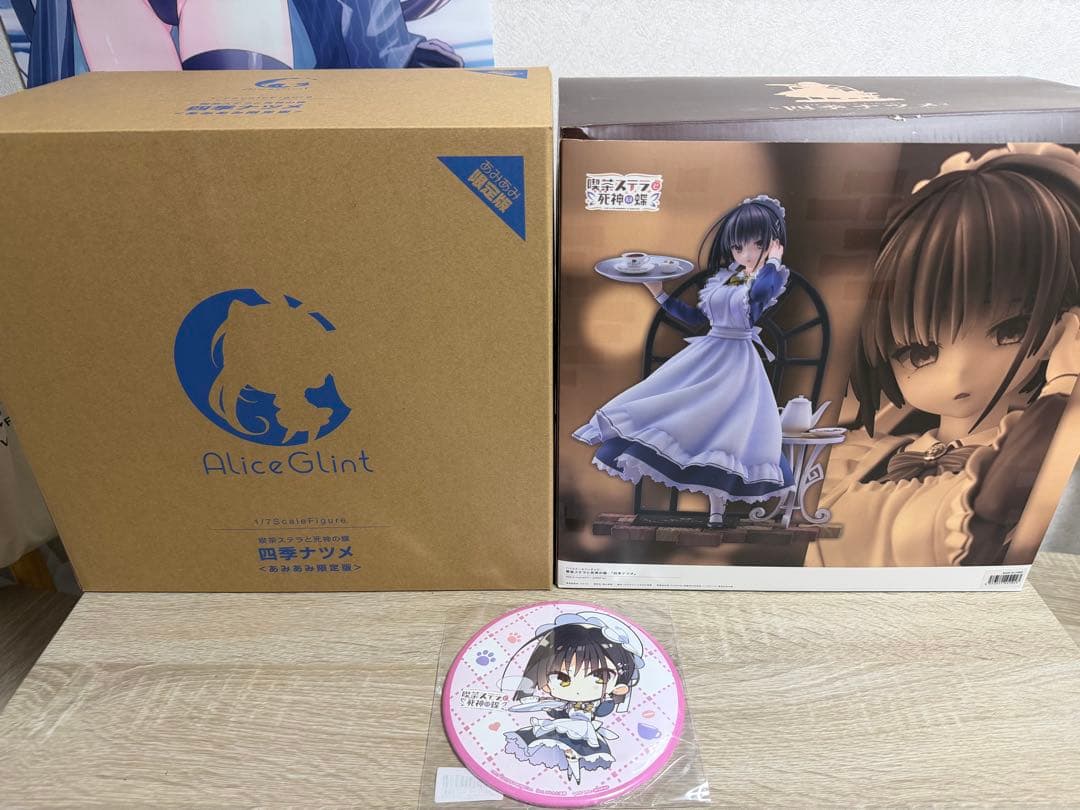 あみあみ限定版 四季ナツメ 1/7 フィギュア 喫茶ステラと死神の蝶