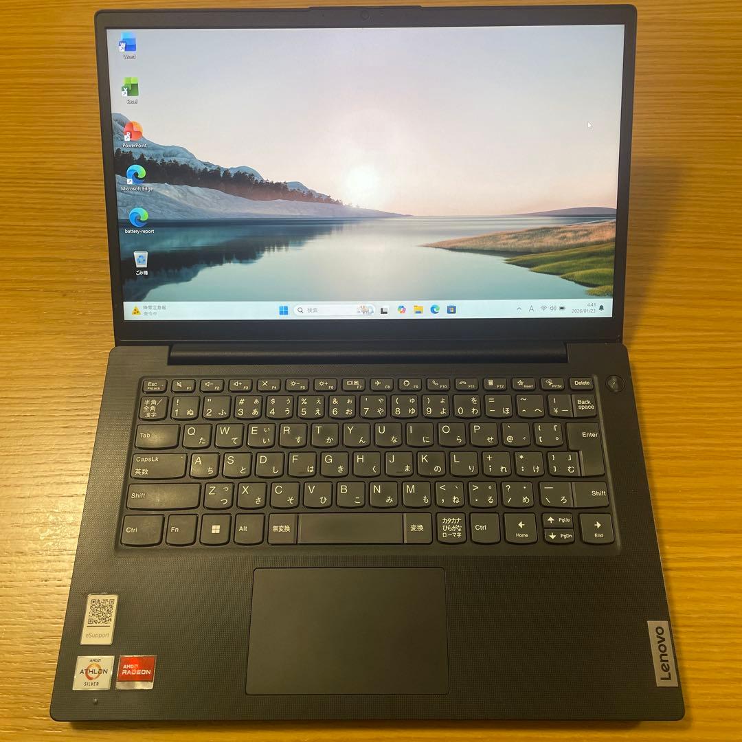 2023年モデル★Lenovo V14高性能Ryzen7120U Office付