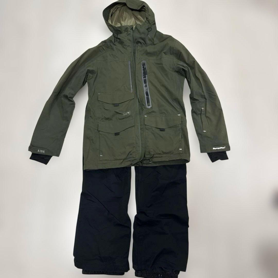 BILLABONG スノーボード ウェア ジャケット ビブパンツ セット L ocstyle_216010001