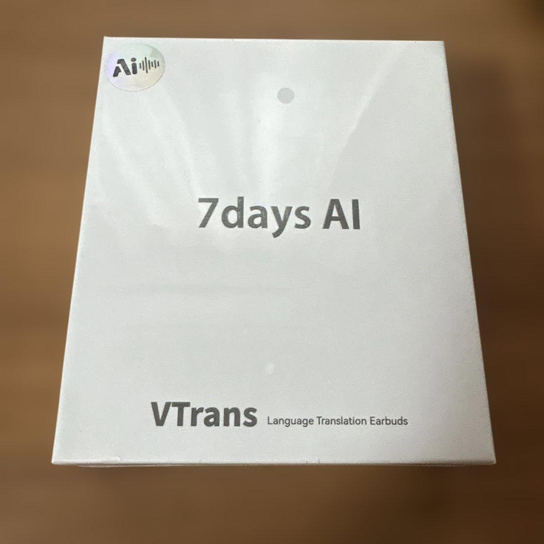 【新品未使用】7days AI 翻訳イヤフォン