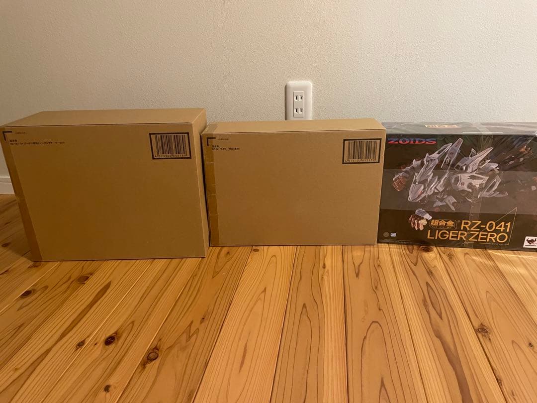 超合金 RZ-041 ライガーゼロ & チェンジングアーマーセット & 素体 シュナイダー、イエーガー、パンツァー、のフルセット！「超合金 RZ