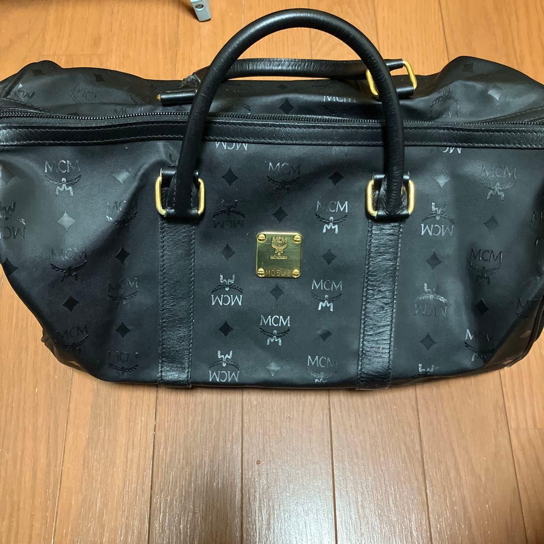 MCM ボストンバッグ M0546 ブラック