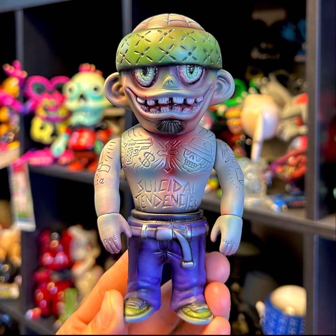 た*様 1-off Blackbook toy かっこわらい雑貨店 ソフビ - メルカリ