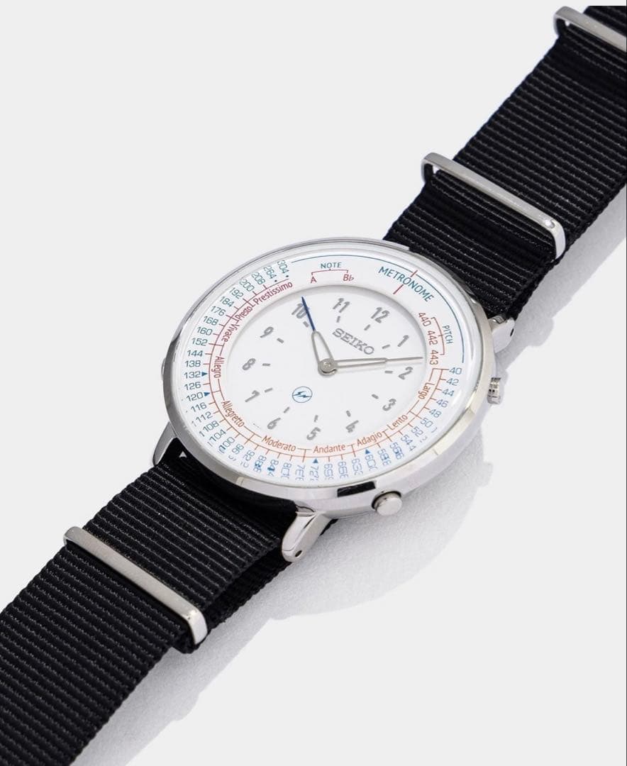セイコー　メトロノームウォッチ　フラグメント　ホワイト SEIKO Metronome Watch Fragment Edition – V.A. TOKYO ONLINE STORE