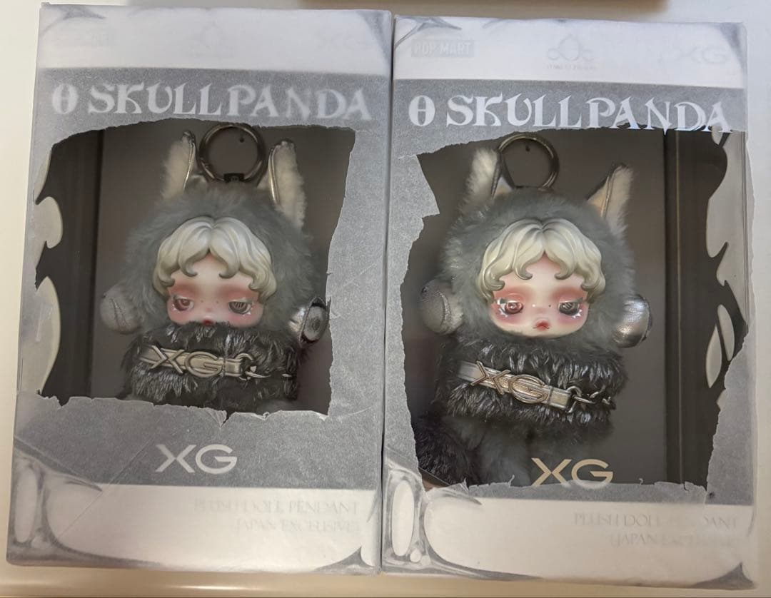 【正規品】SKULLPANDA XG コラボ 日本限定 スカルパンダ2個