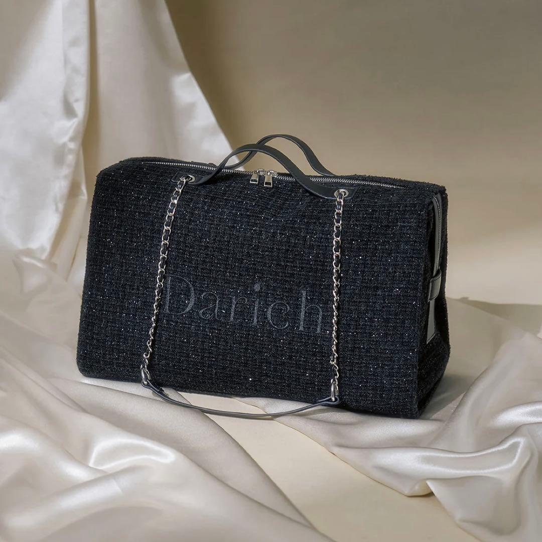 Darich ダーリッチ LUCKY BUG 2026 ツイードボストンバッグ