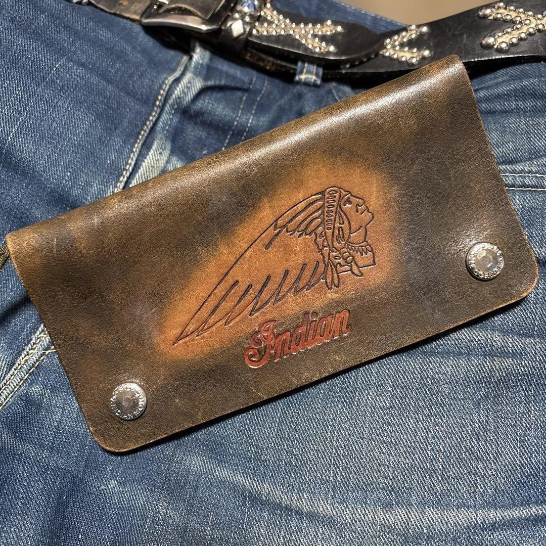 インディアンモーターサイクル　トラッカーウォレット