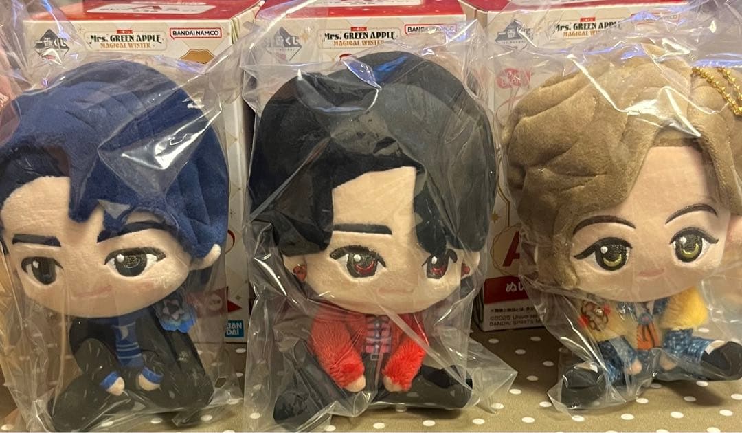 Mrs. GREEN APPLE 一番くじA賞3種セット
