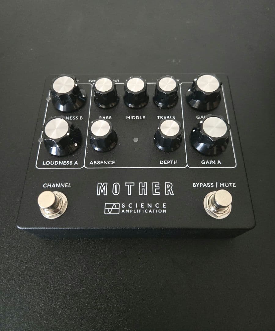 【中古特価！】mother preamp Science Amplificationよりプリアンプ・ペダル“Mother Preamp”が登場