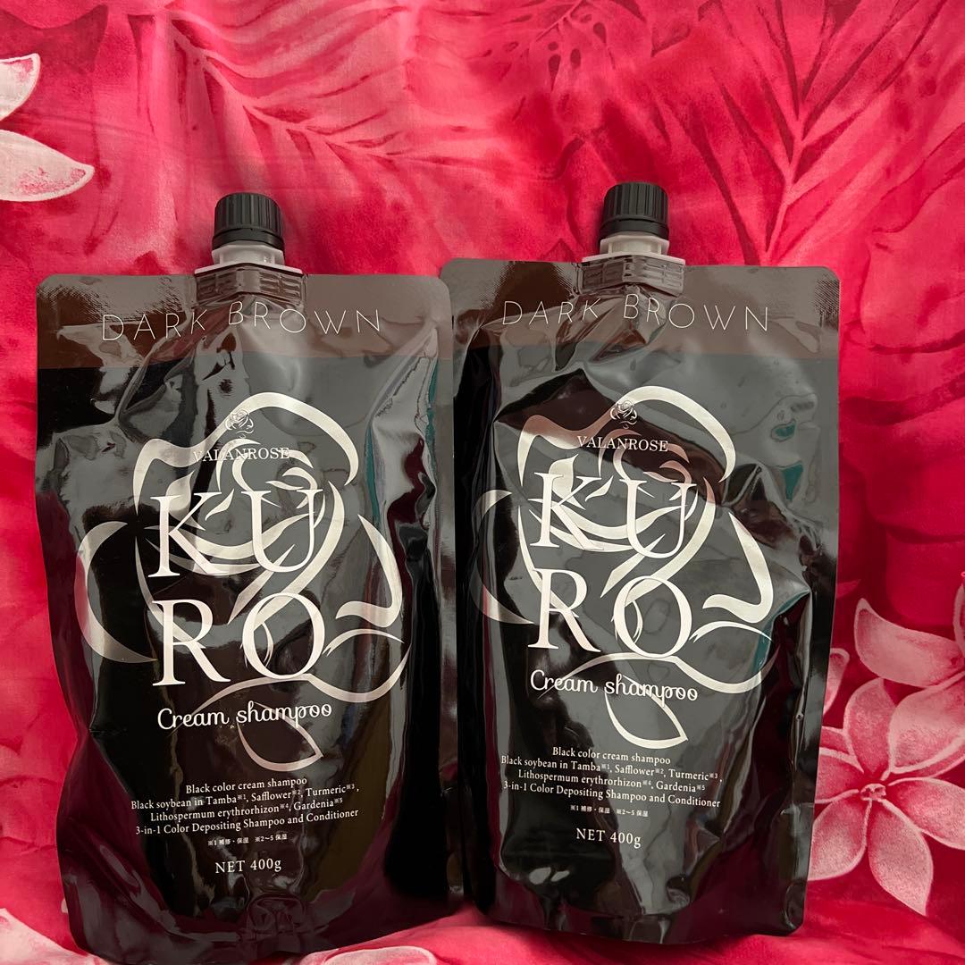 ハナちゃん。 VALANCE バランローズ KUROクリームシャンプー | VALANROSE(バランローズ)【公式】
