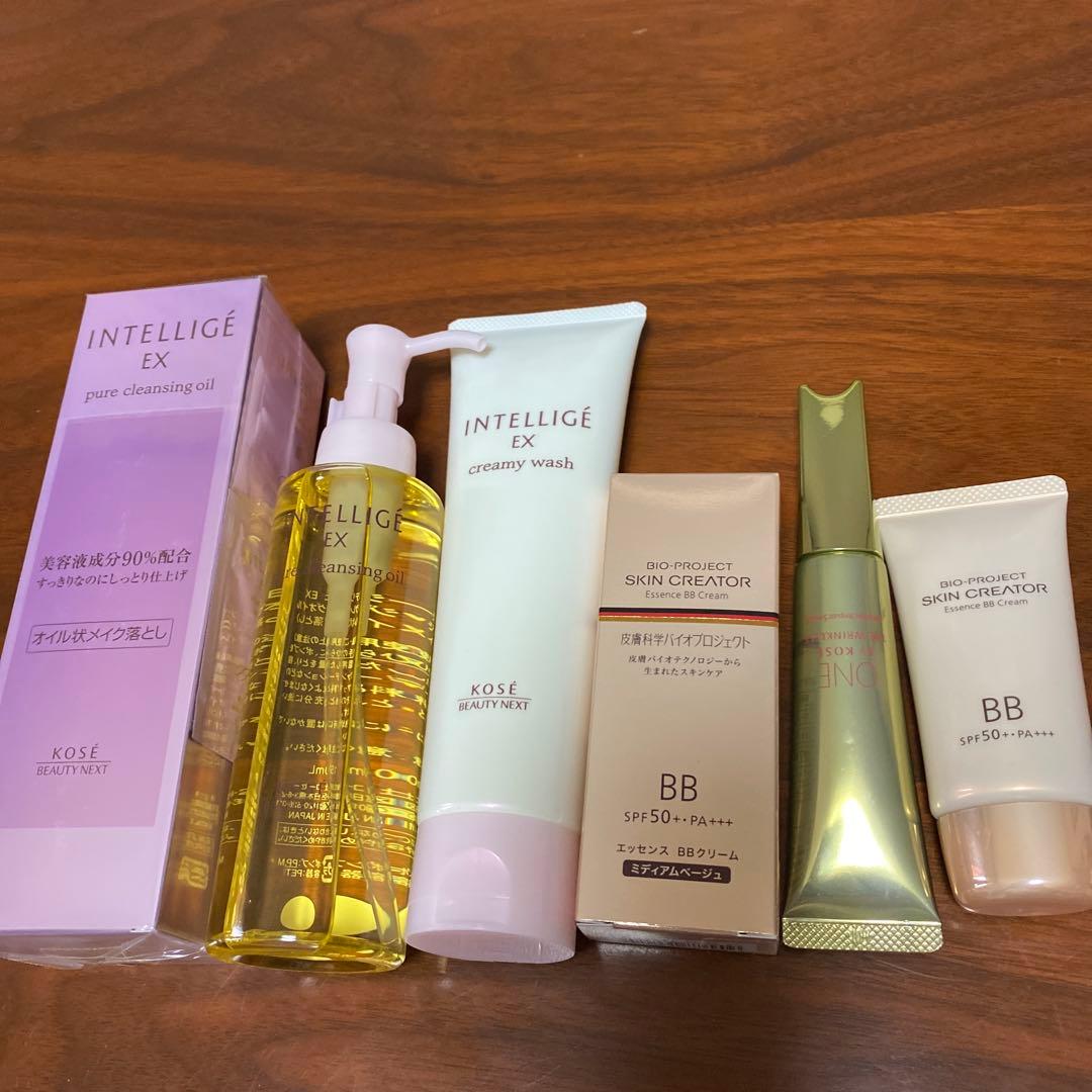 アンテリージェex、スキンクリエーターBB、ザリンクレス