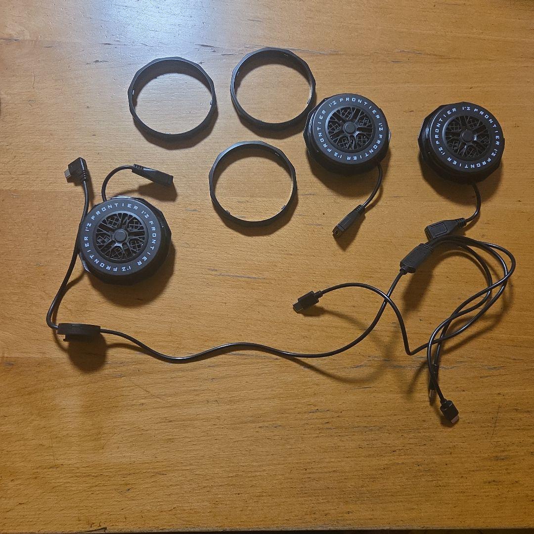 空調服用 USB冷却ファンセット