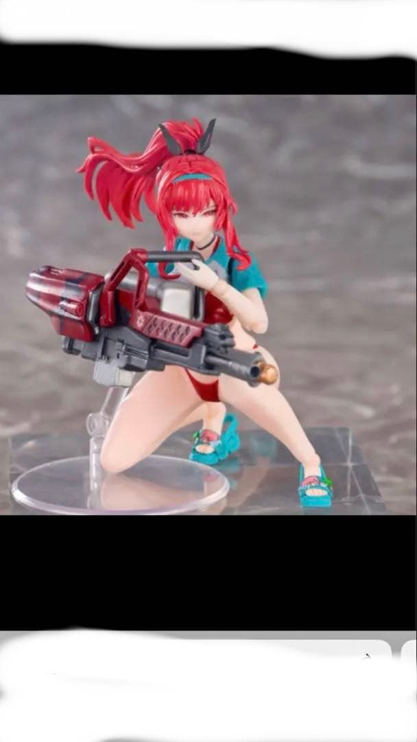 美少女プラモデル　ラピレッドフレーバー　ガレージキット製作、塗装済み