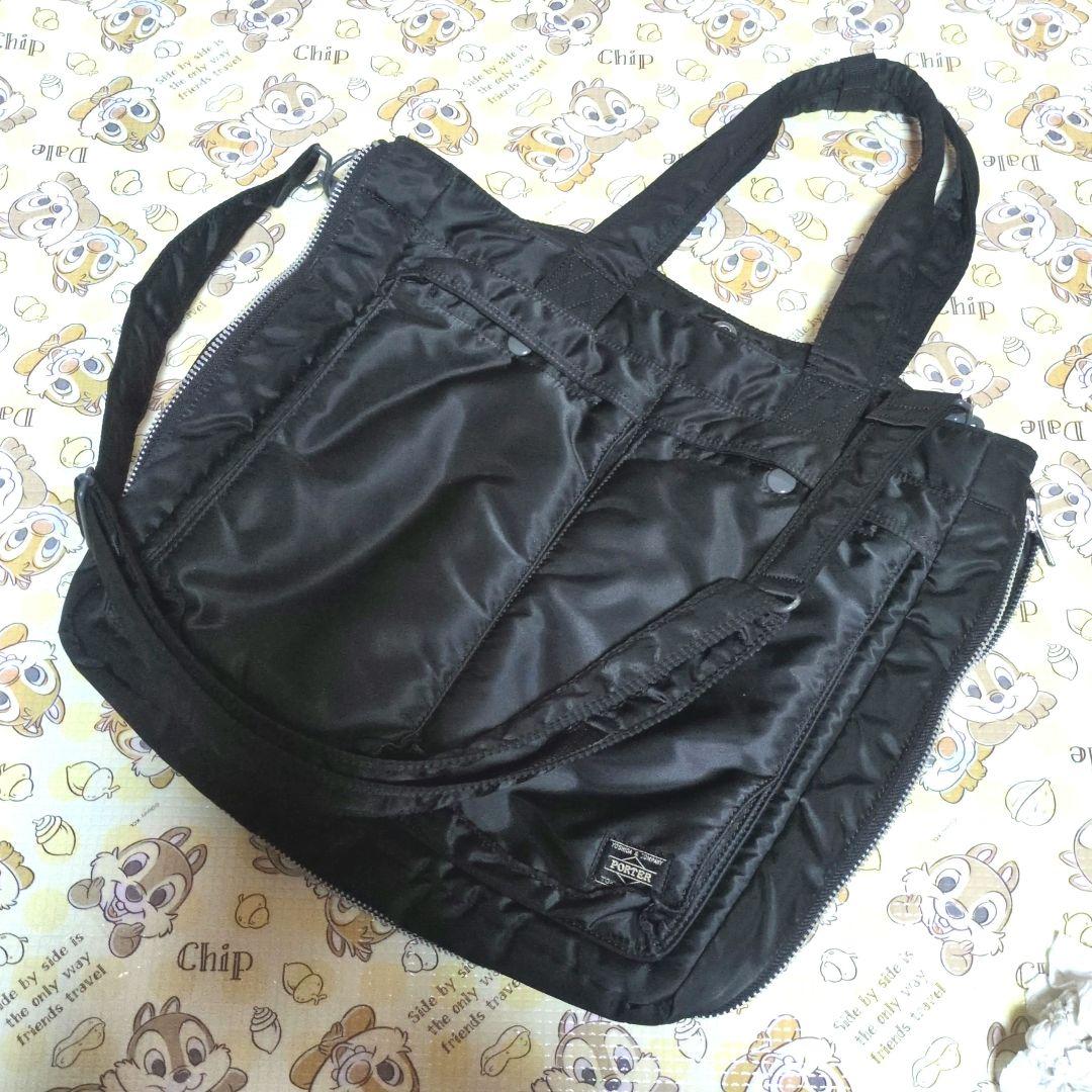 PORTER ポーター タンカー 2WAYトートバッグ 吉田カバン 黒 - メルカリ